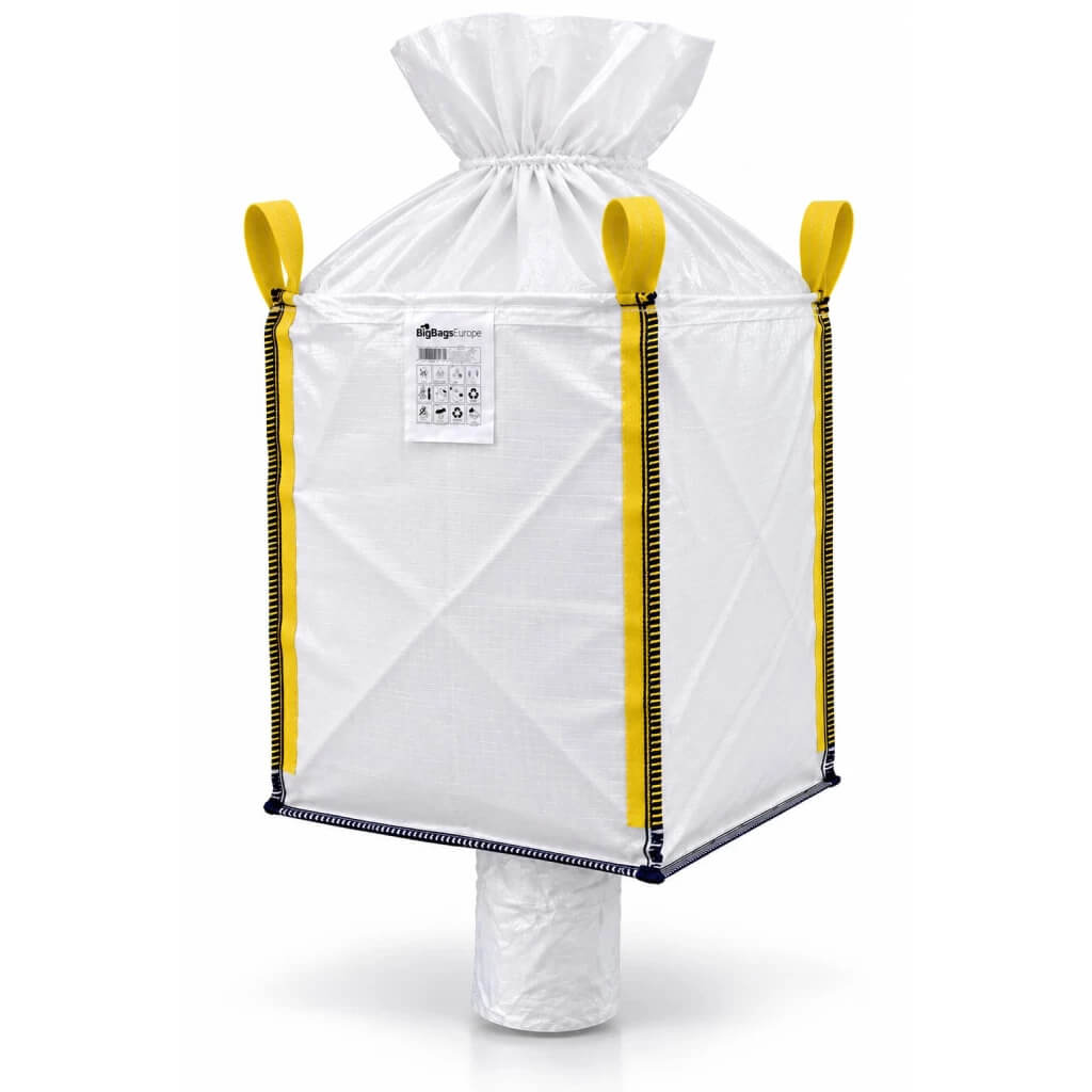 Big Bag mit Füllschürze & Auslaufstutzen 1 m³
