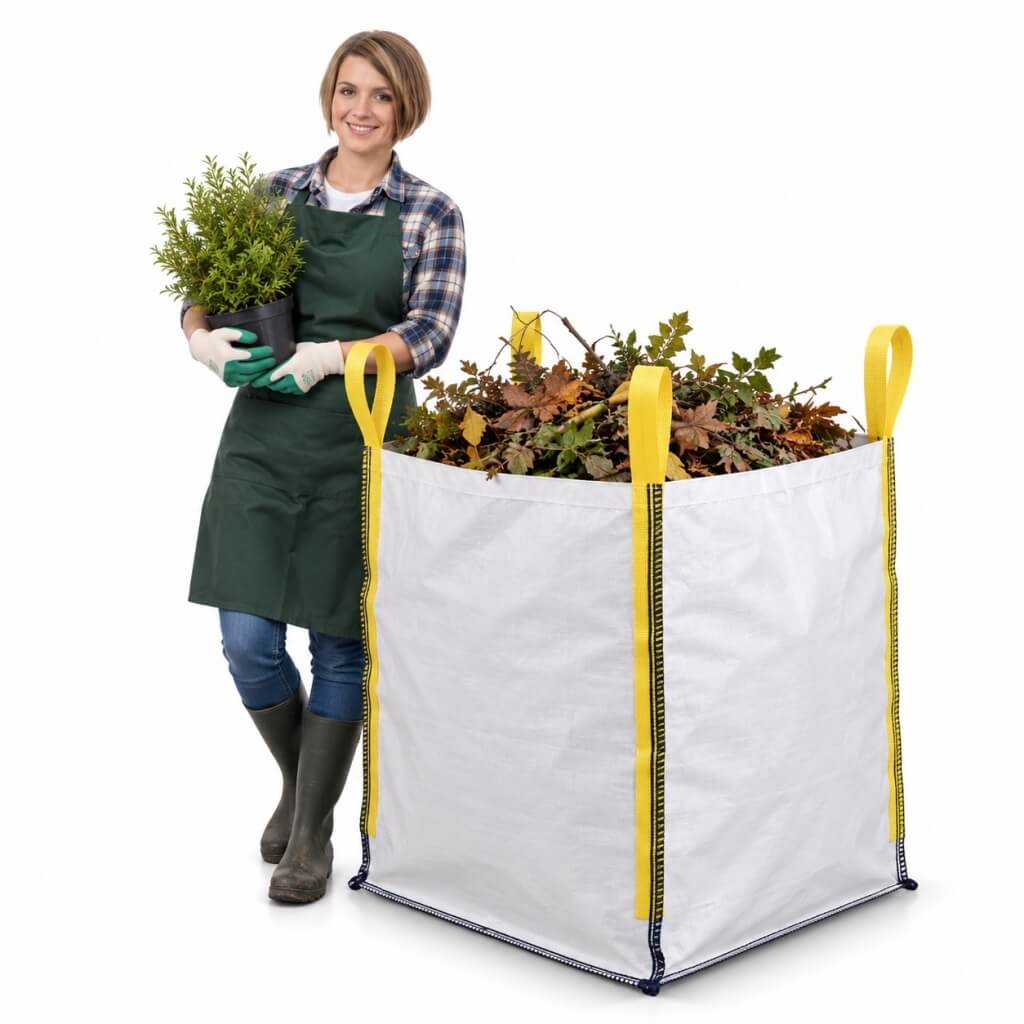 Großer Gartenabfallsack 1000l